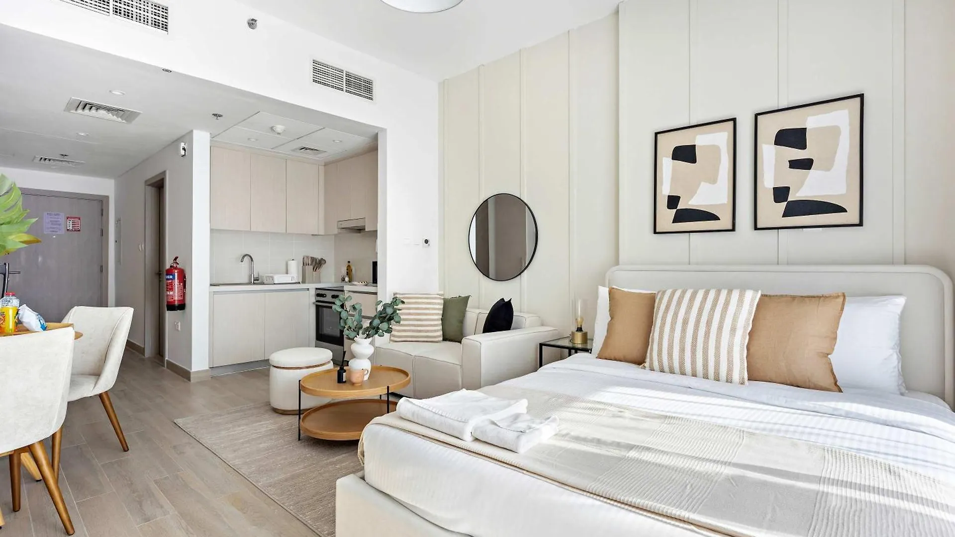 Apartmán Silkhaus Canal View Studio Near Ferrari World Abú Dhabí